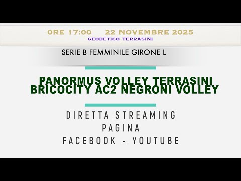 PANORMUS VOLLEY TERRASINI  BRICOCITY AC2 NEGRONI VOLLEY