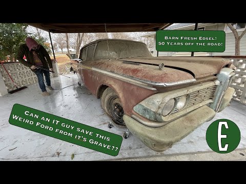 Barn Find Edsel! | History of Edsel | Introduction to the project car!
