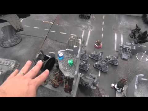 Dark Angels versus Chaos Space Marines
