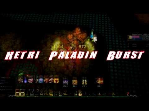 WoW Faxi - 88.000 Retribution Paladin Burst 5.0.4 - MoP