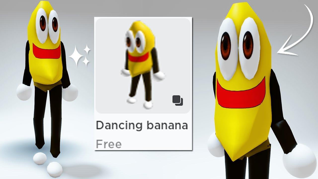 GET THIS FREE DANCING BANANA ROBLOX COSTUME NOW 😍 🤩