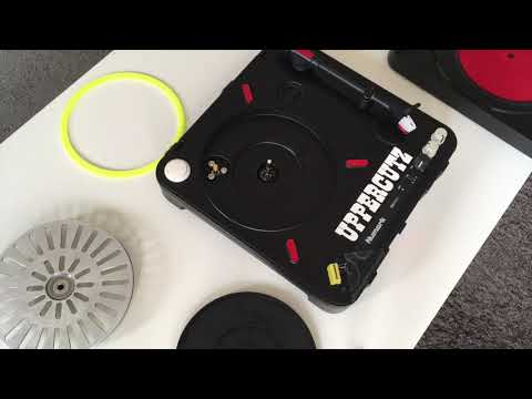 Numark pt01 scratch mod 7"Alu platter "solidcutz"