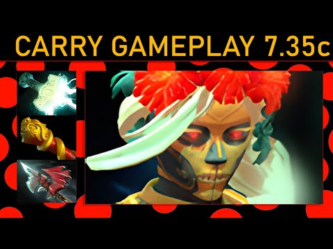 💰 Yatoro雨 Muerta 900+ GPM! Carry Gameplay 7.35c - Dota 2 Top MMR