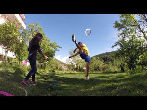 Whiz Ring training by Fabiosis (Freestyle Frisbee)