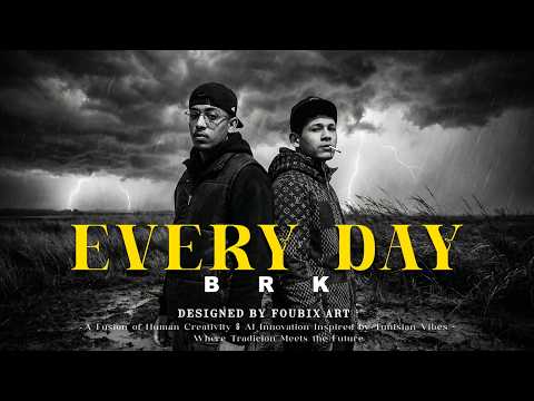 FRANK & WA9EDA - Every Day  (Official Visualizer Video) B R K
