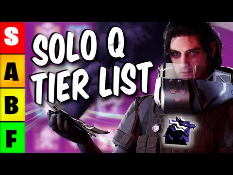 The BEST Solo Q Operator Tier List For Operation Dread Factor (Y8S2) - Rainbow Six Siege 2023
