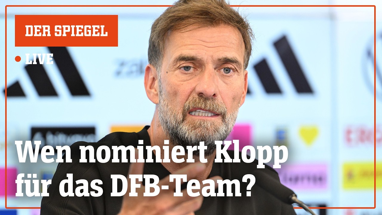 Livestream: Nations League – Wen nominiert Bundestrainer Klopp für das DFB-Team? | DER SPIEGEL