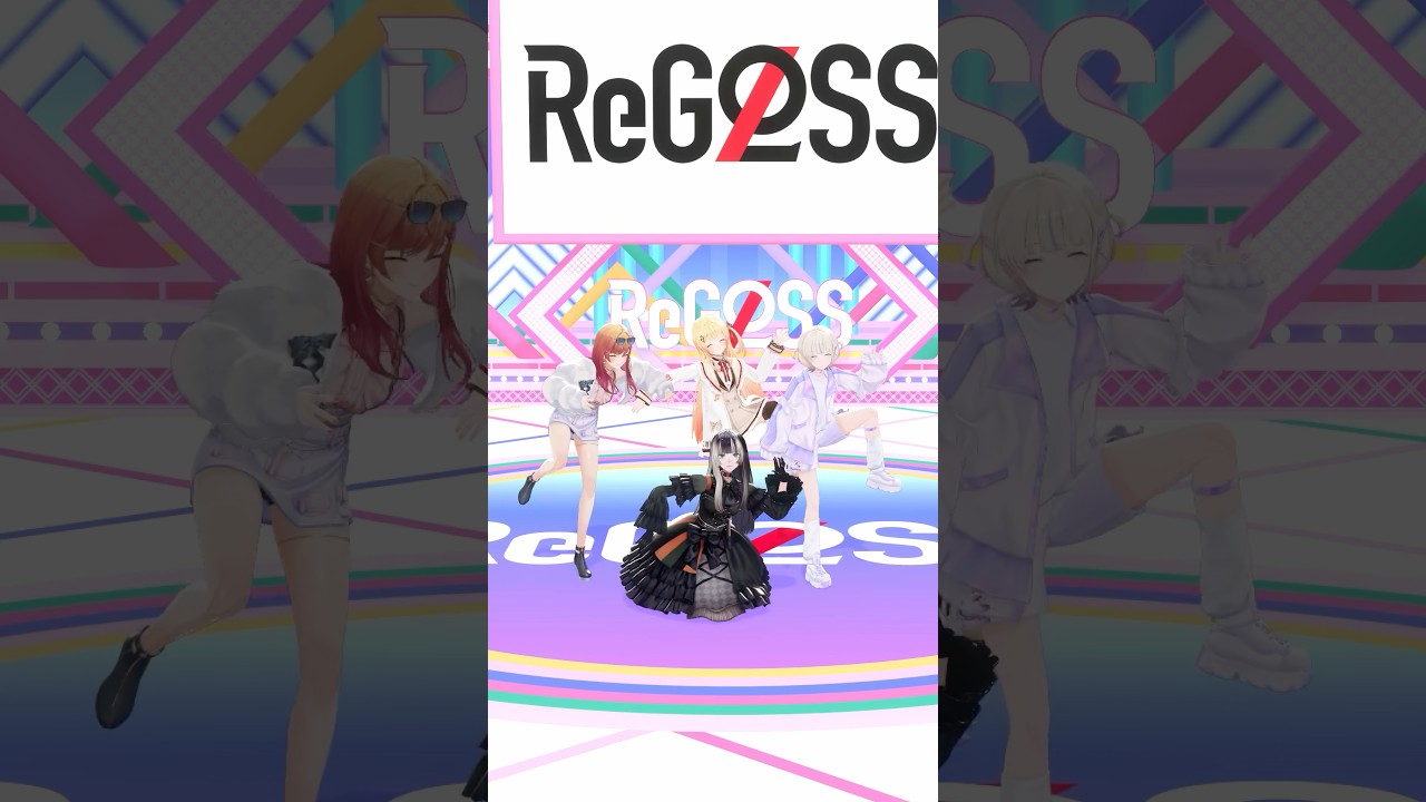 ReGLOSSで #トンツカタンタン 踊ってみた🙌 いつものことっと🎵 #ReGLOSS #Vtuber #shorts