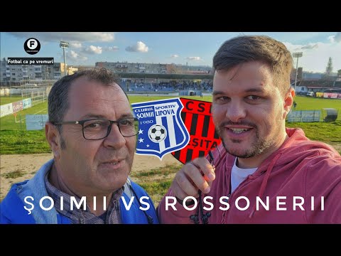 Liga 3: Şoimii Lipova - CSM Reşița arbitrii au ieşit cu greu de pe teren!🙈