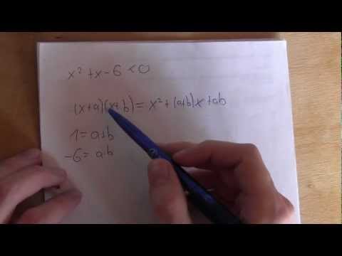 Mathematik - Quadratische Ungleichung