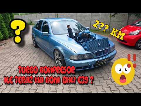 Turbo Compressor Dyno How Many Horsepower Does BMW E39 2.0i Have Now Shock!!! 2?? HP Wazzup :)