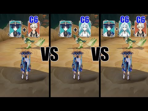 Wanderer Faruzan C6 VS Wanderer Bennett C6 - Genshin impact