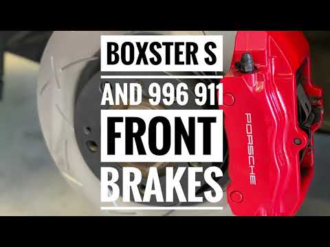 How to Replace the Front Rotors And Pads on A Porsche Boxster S or 996 911