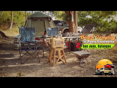 Beach Car Camping at Porto Gualberto, San Juan Batangas | Budget Friendly Campsite