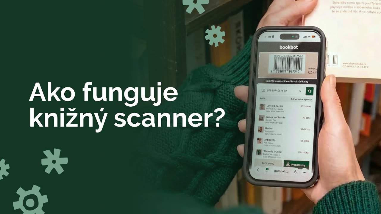 Ako používať knižný scanner