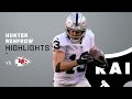 Every Catch by Hunter Renfrow from 13-Catch Game vs. Chiefs | NFL 2021 Highlights