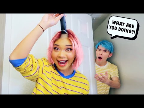 I shaved my head behind my boyfriend's back