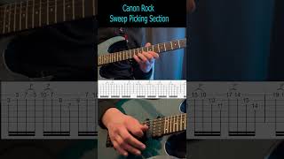 Download lagu Canon Rock - Sweep Picking Section mp3