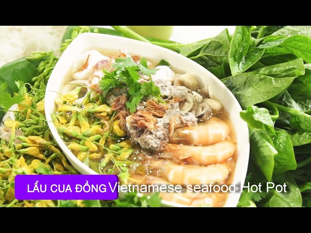 Nguyên Liệu Nấu Lẩu Cua đồng