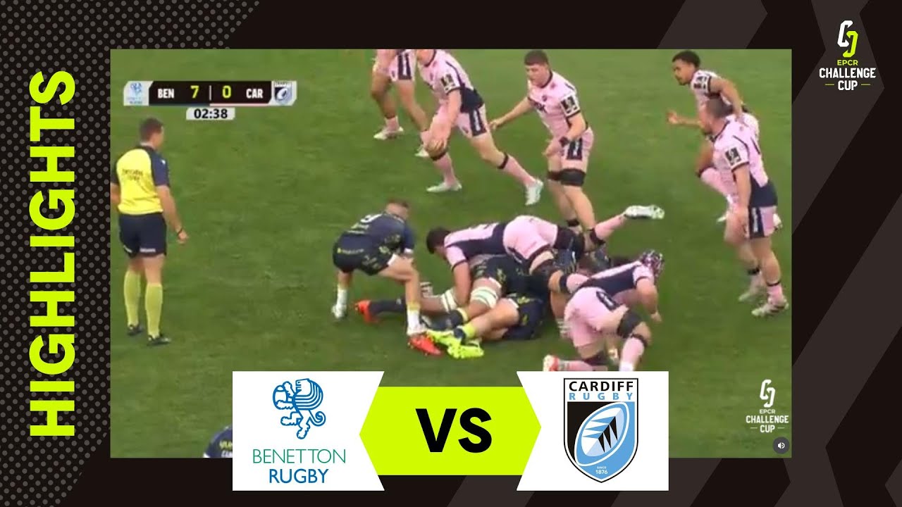 Instant Highlights - Benetton Rugby v Cardiff Rugby | EPCR Challenge Cup Cup 2025/26