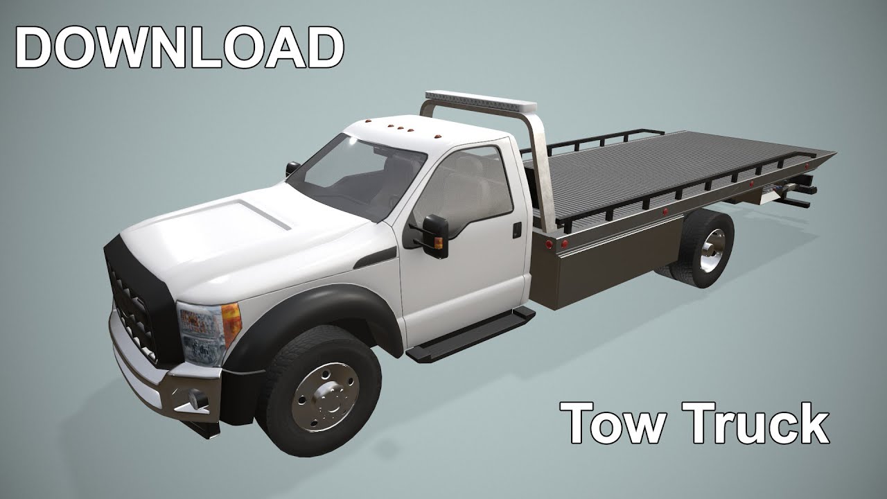 Carro attrezzi --427-- Modello 3D