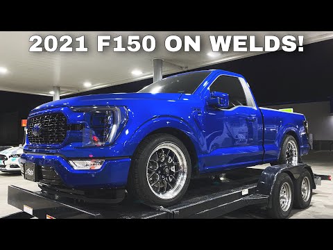 WELD WHEELS ON MY 2021 F150 SINGLE CAB!