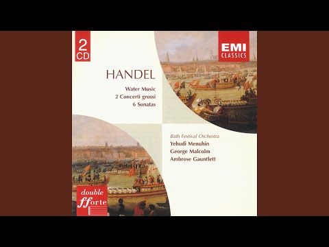 Violin Sonata in D Major, HWV 371: IV. Allegro