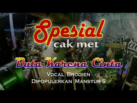 endol FULL CAK MET BUTA KARENA CINTA "LIRIK"NEW PALLAPA COVER MASYUR S - BRODIEN - MIANKS
