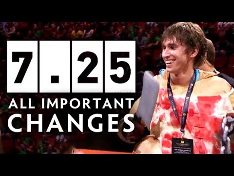 7.25 Dota Update — All Important Changes