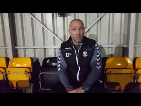 Three Bridges 3 vs Lewes 5: Darren Freeman's reaction
