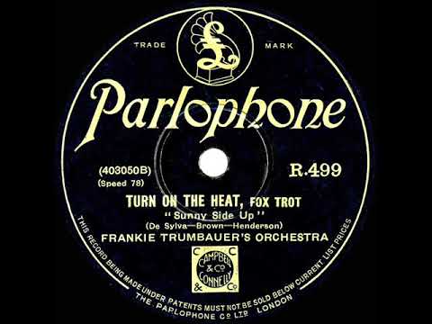 1929 Frankie Trumbauer - Turn On The Heat (Smith Ballew, vocal)