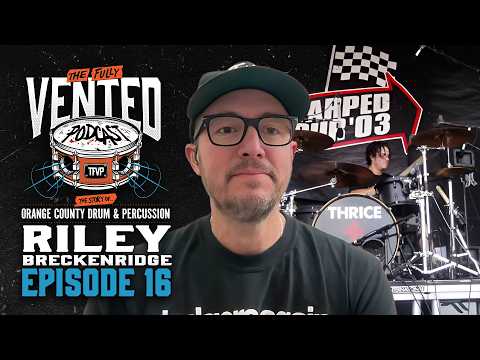 The drums of Thrice's Riley Breckenridge | Episode 16