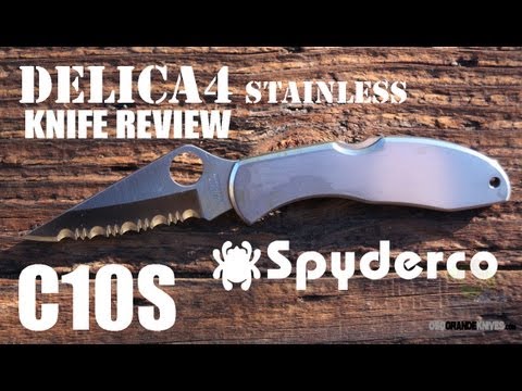 Spyderco Delica4 ZDP189 C11PGRE Knife Review | OsoGrandeKnives