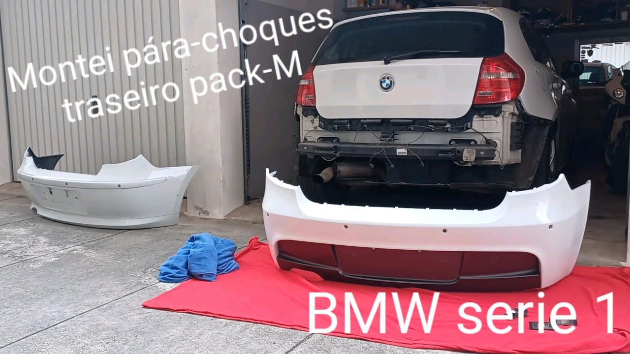 Watch Now Como trocar pára-choques Pack-M Serie 1 | BMW E87 Como trocar pára-choques Pack-M Serie 1 | BMW E87