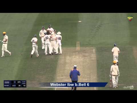 2015-16 CTPL First Grade Grand Final. Kingborough v SHSB (Kingborough 1st Innings)