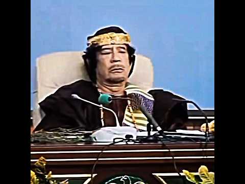 Muammar Gaddafi interview to Larry king🔥|Where is al qaeda?#muammar#gaddafi#libya#africa#shorts#معمر