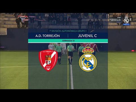 A.D. Torrejón - Real Madrid Juvenil C (J13 - 1ª División Autonómica Juvenil) - RMTV