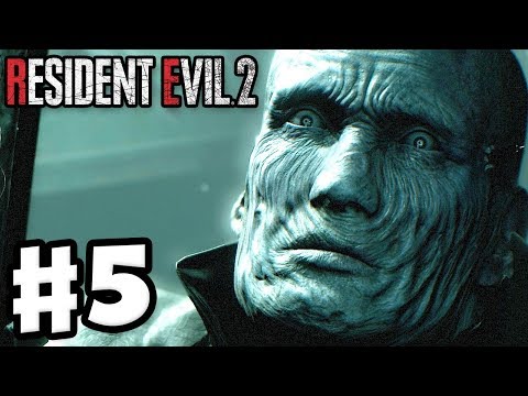 Resident Evil 2 Remake - Gameplay Walkthrough Part 5 - Mr. X! Tyrant!