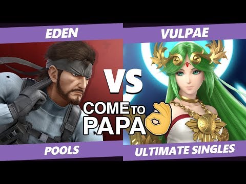 Smash Ultimate Tournament - Eden (Snake) Vs. Vulpae (Palutena) CtP3 SSBU Pools
