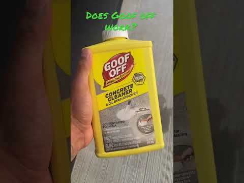 GOOF OFF CLEANER!! DOES IT WORK?? #diy #video #shorts
