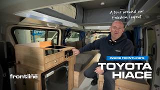 Download lagu Frontline Freedom layout walk-through in a Toyota HiAce Campervan mp3
