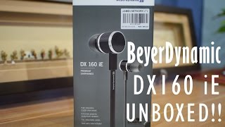 Video thumbnail for BeyerDynamic DX160 iE Unboxing & First Look by KLGadgetTV