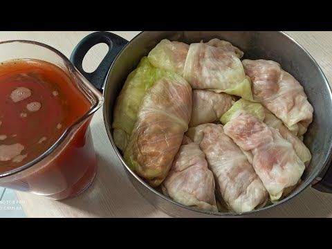 A simple recipe for cabbage rolls
