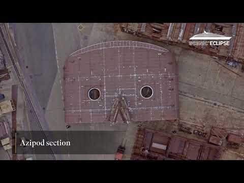 Scenic Eclipse II Ship Build Timelapse