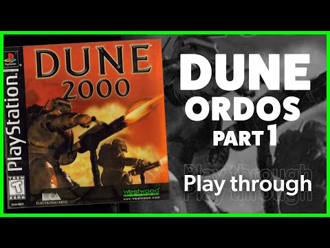 Dune 2000 PS1 House Ordos 🐍 Part 1 | Longplay | HD Playstation 1 | 60FPS