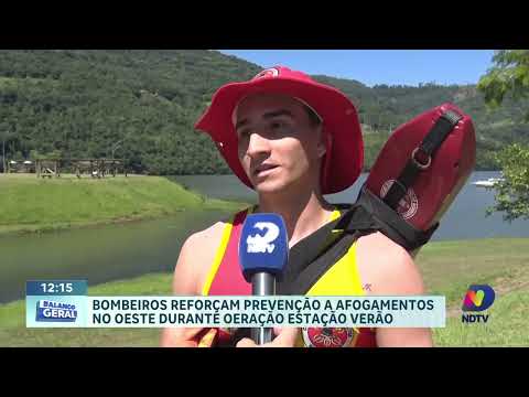 Operação Estação Verão reforça segurança em áreas de água doce em SC