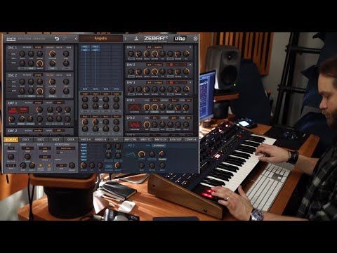 U-He The Dark Zebra ( Zebra2) Demo | No Talking |