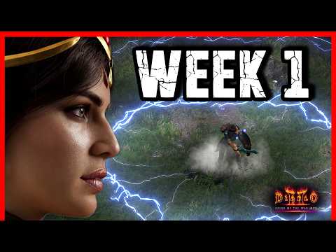 My First Week of Ladder Drops Season 15 Nova Sorceress - Diablo 2 Resurrected