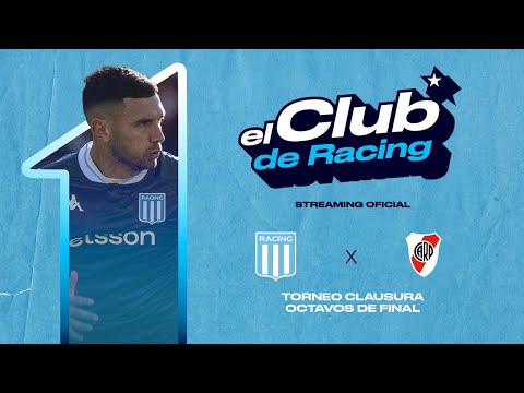 RACING VS. RIVER EN VIVO | Streaming oficial | Octavos de Final (24 nov 2025)