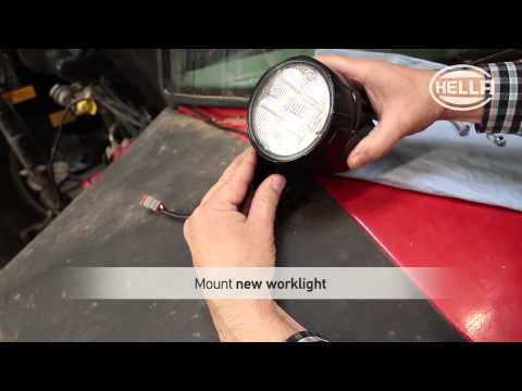 Converting to LED work lights from HELLA